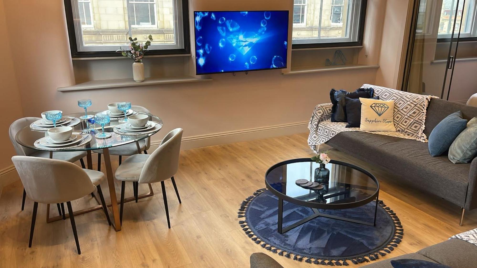 M1 City Centre 3 Bed 3 Bath Luxe Penthouse Manchester Esterno foto
