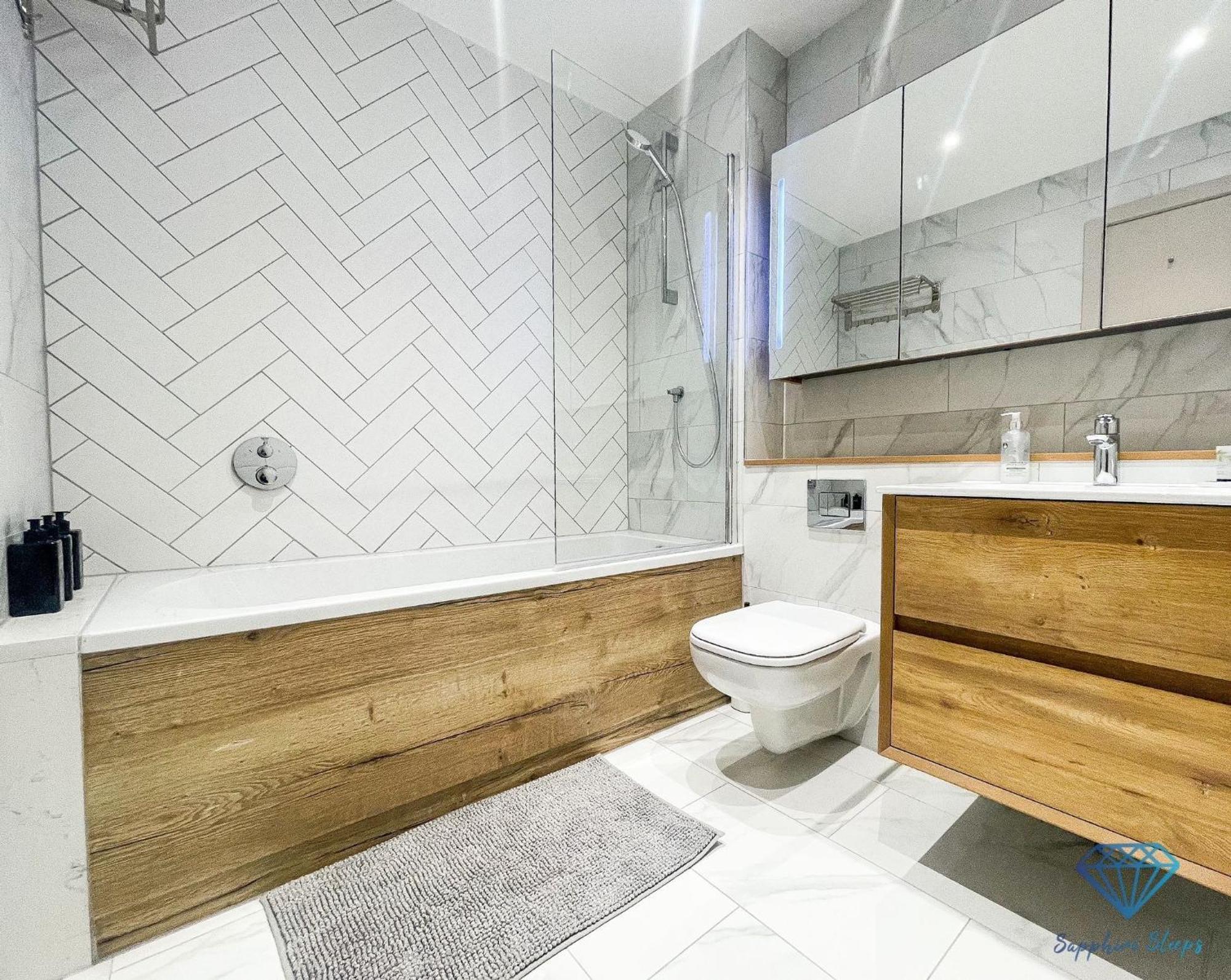 M1 City Centre 3 Bed 3 Bath Luxe Penthouse Manchester Esterno foto