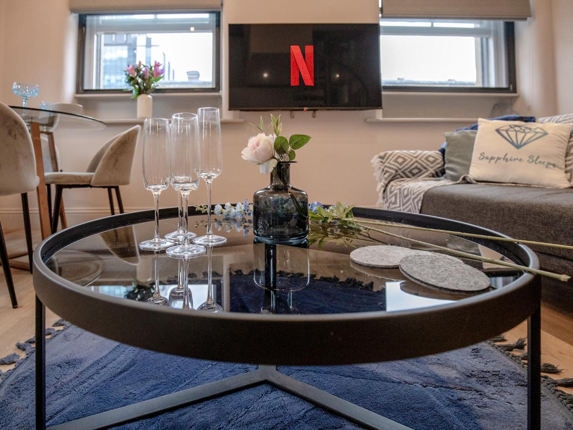M1 City Centre 3 Bed 3 Bath Luxe Penthouse Manchester Esterno foto