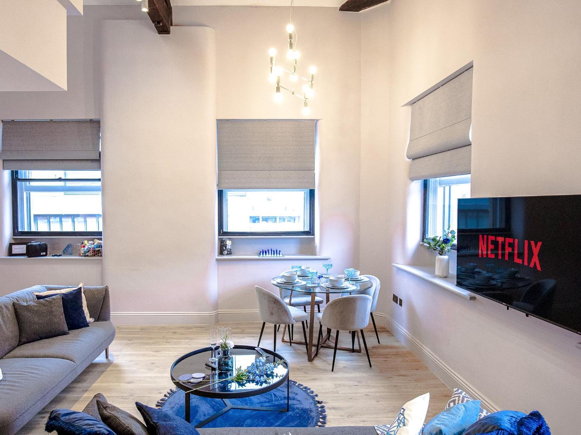 M1 City Centre 3 Bed 3 Bath Luxe Penthouse Manchester Esterno foto